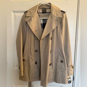 Burberry Brit Short Trench Coat